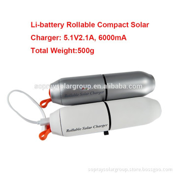 The World's Most Compact Rollable Solar Charger